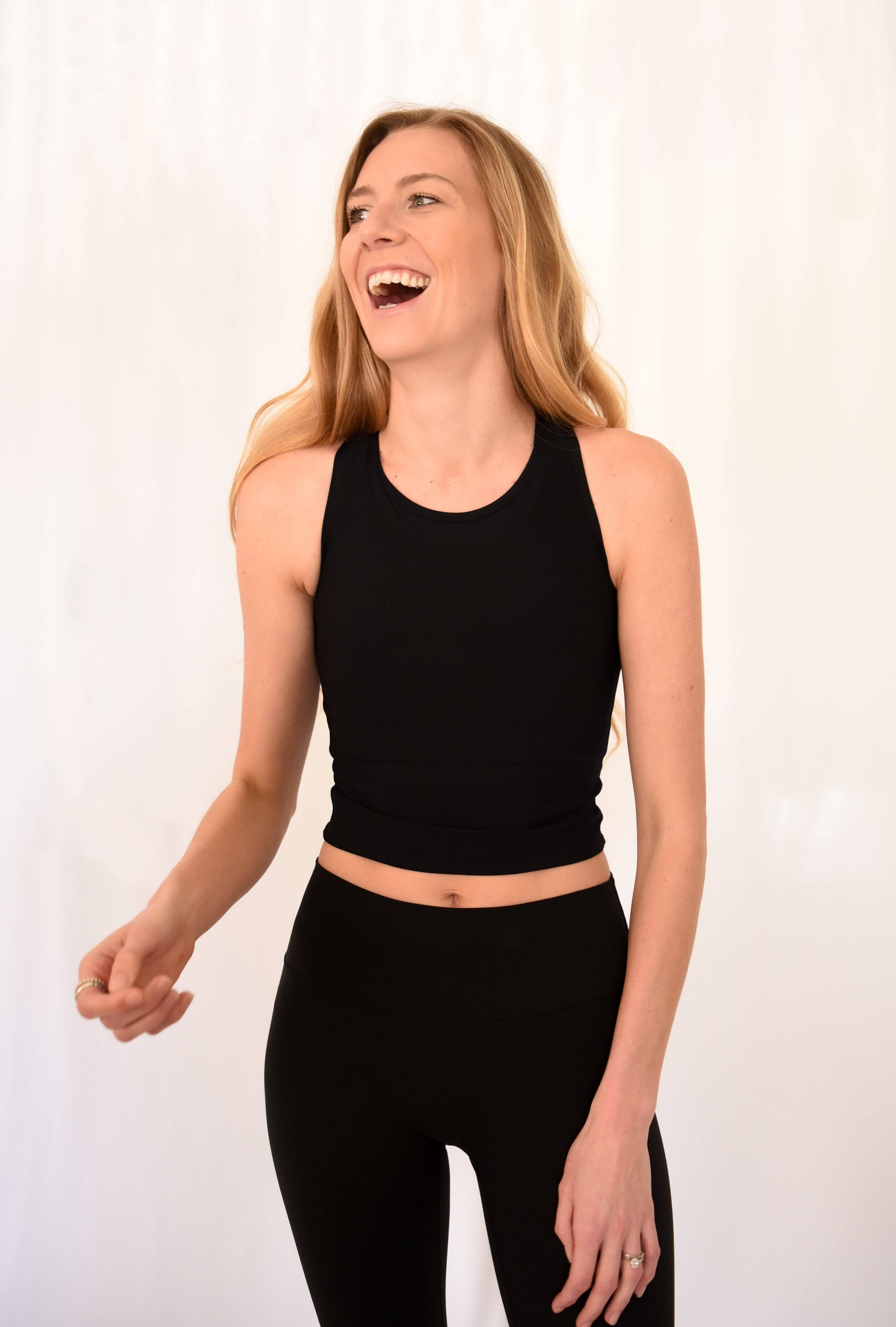 Ribbed Racer Tank - Prosper